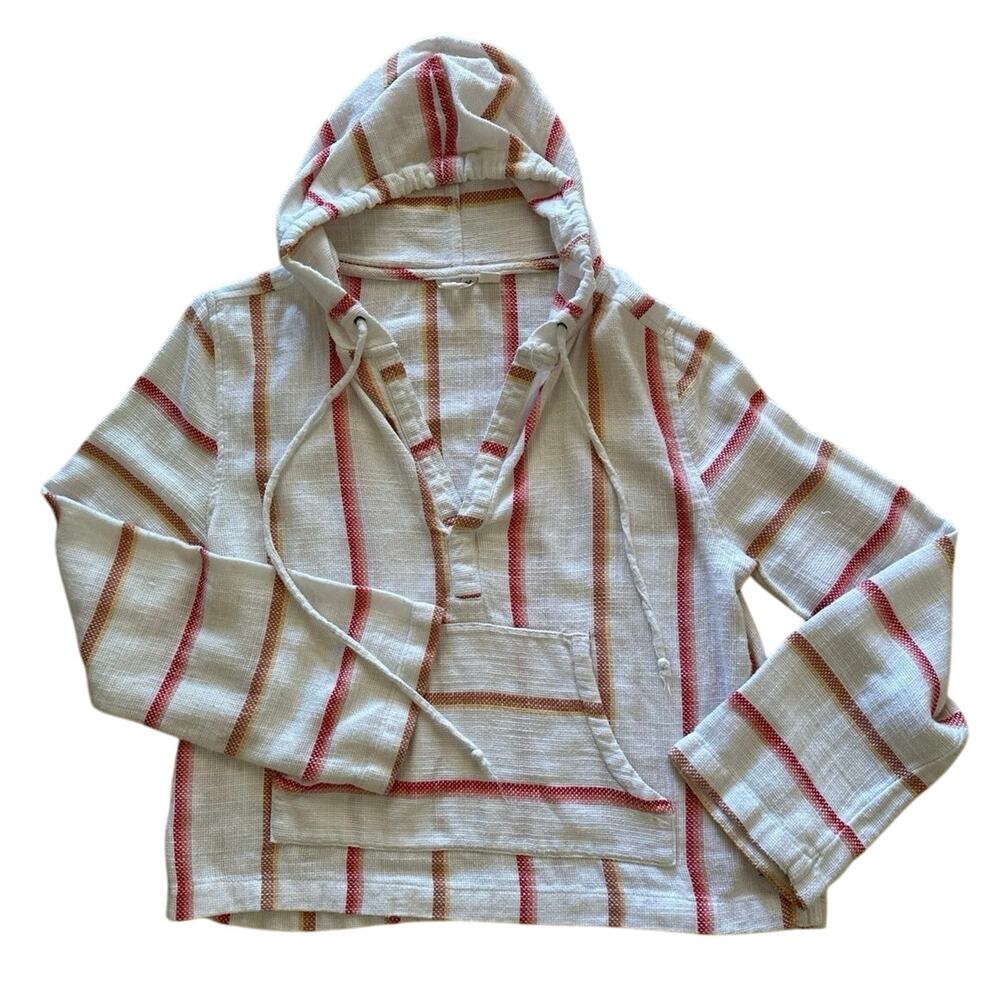 Roxy Beach Cover Up With Hood Size Small